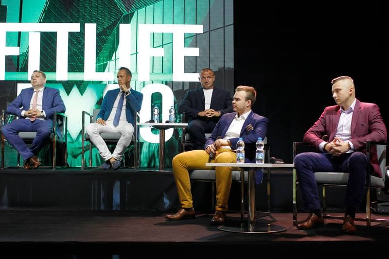 Fitness. Fit Life Expo. Press Conference. 07.08.2018