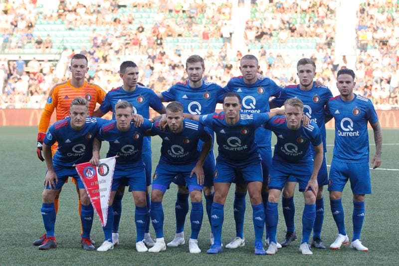 Football. UEFA Europa League. AS Trencin - Feyenoord Rotterdam. 09.08.2018