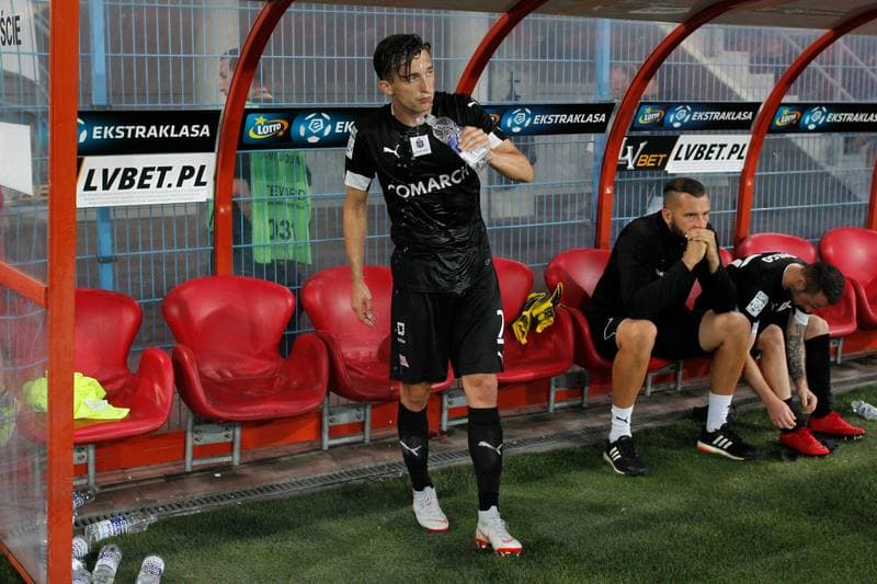 Football. PKO BP Ekstraklasa. Piast Gliwice - Cracovia Krakow. 24.08.2018