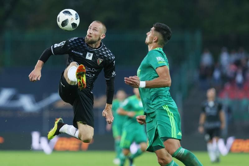 Football. Lotto Ekstraklasa. Zaglebie Sosnowiec - Slask Wroclaw. 27.08.2018