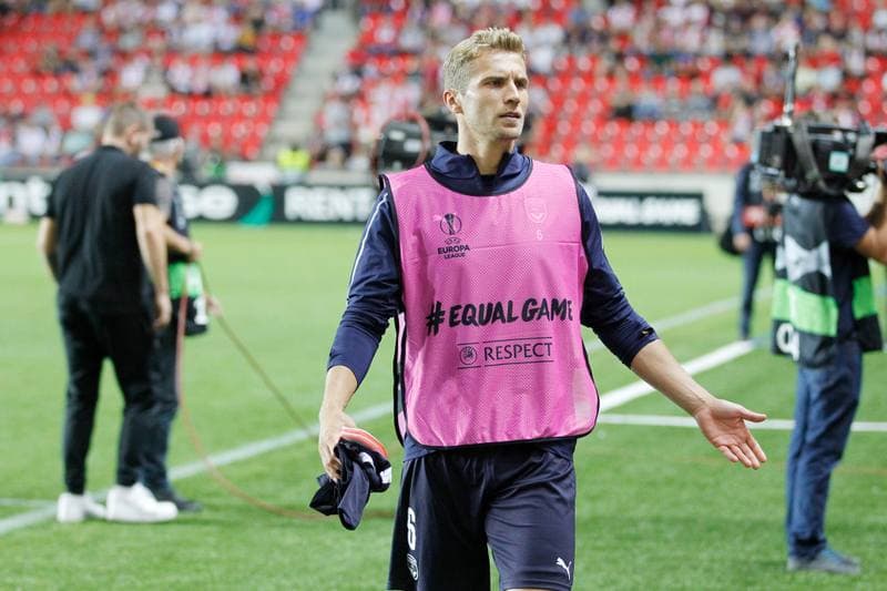 Football. UEFA Europa League. Slavia Prague - Girondins Bordeaux. 20.09.2018