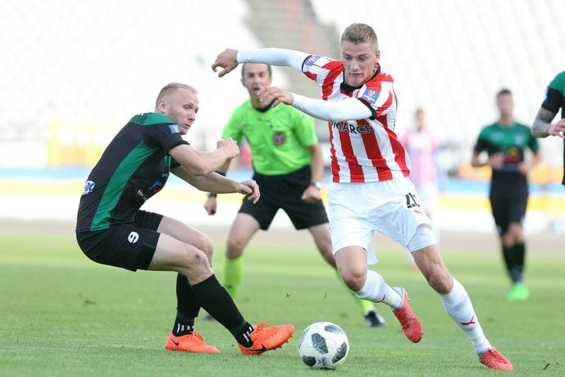 Football. Polish Cup. ROW 1964 Rybnik - Cracovia Krakow. 26.09.2018