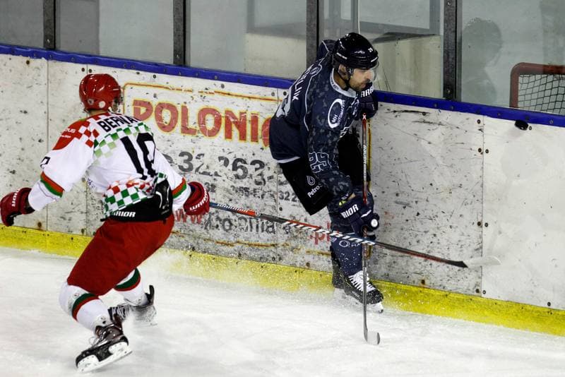 Ice Hockey. Polska Hokej Liga. Zaglebie Sosnowiec - MH Automatyka Gdansk. 02.10.2018