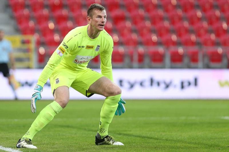 Football. Fortuna I Liga. GKS Tychy - Sandecja Nowy Sacz. 06.10.2018