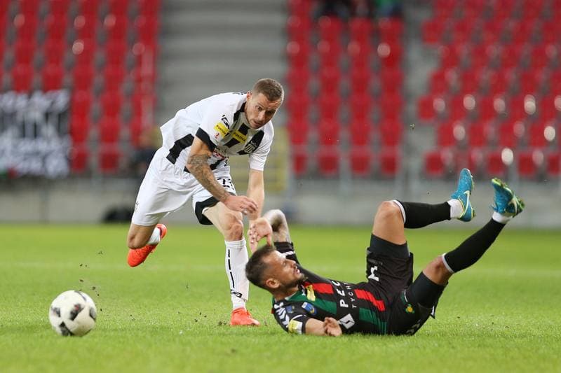 Football. Fortuna I Liga. GKS Tychy - Sandecja Nowy Sacz. 06.10.2018