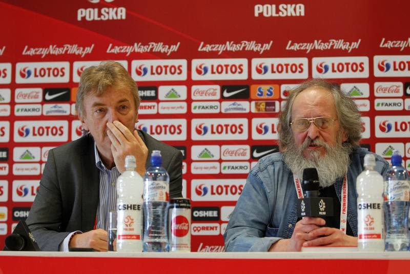 Football. Poland national team. Press Conference. 10.10.2018