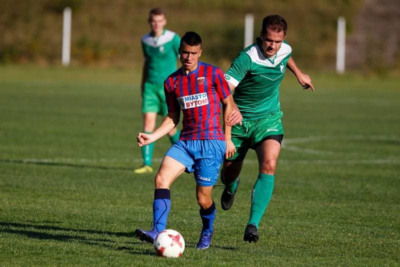 Football. IV Liga. Polonia Bytom - Szombierki Bytom. 13.10.2018