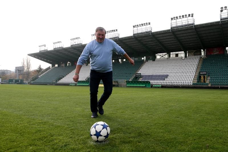 Football. Antonin Panenka. Photocall. 08.11.2018