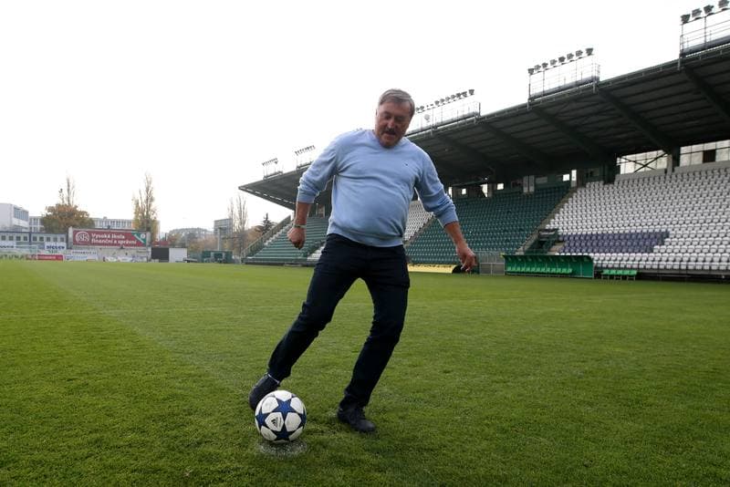 Football. Antonin Panenka. Photocall. 08.11.2018
