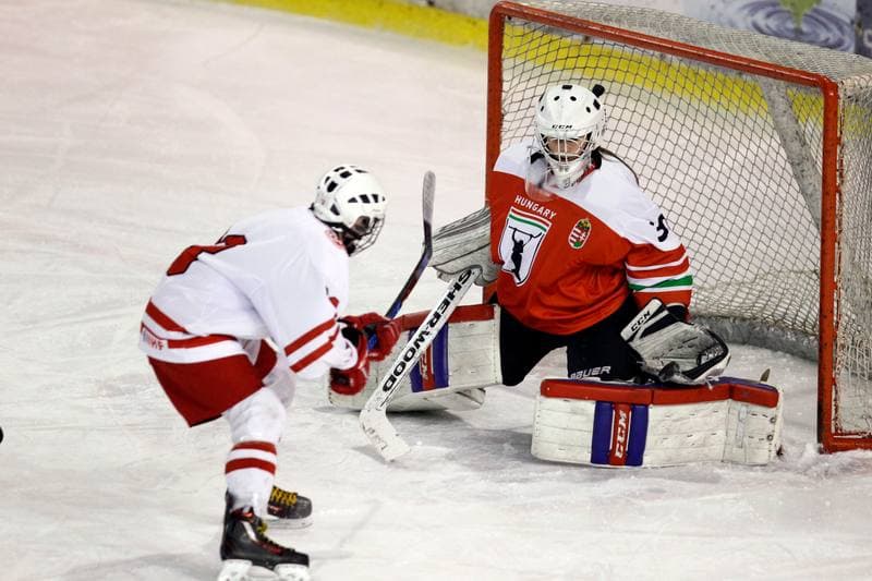 Ice Hockey. Women's U18 Championship. Poland - Hungary. 11.11.2018