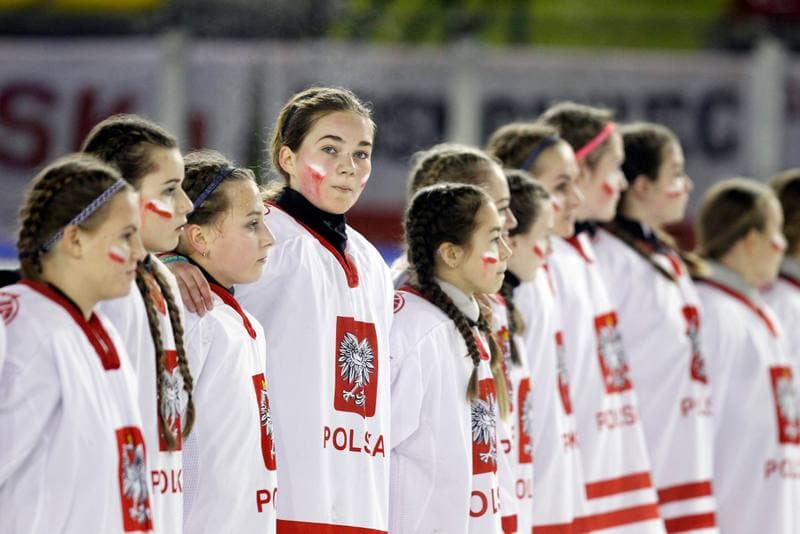 Ice Hockey. Women's U18 Championship. Poland - Hungary. 11.11.2018