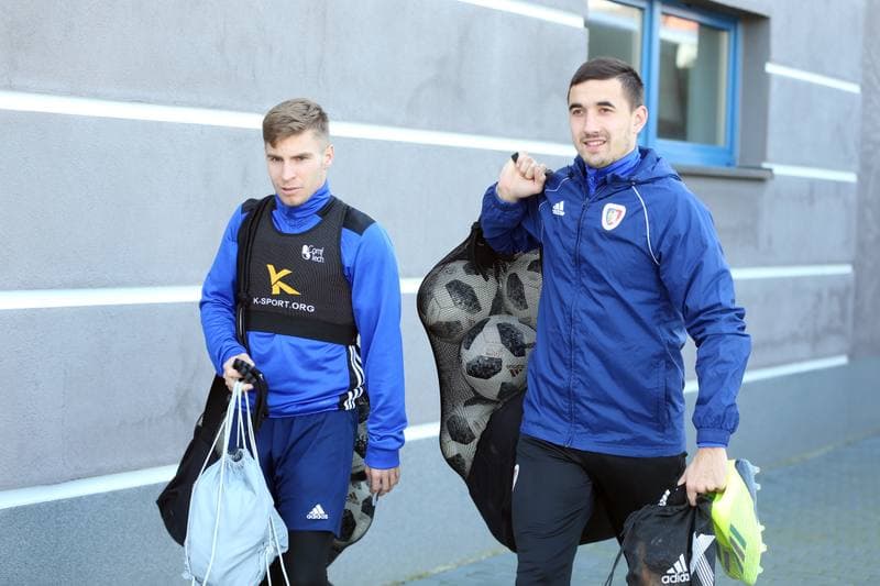 Football. Piast Gliwice. Training. 17.11.2018