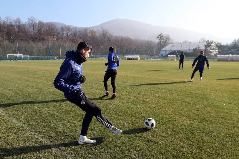 Football. Piast Gliwice. Training. 17.11.2018