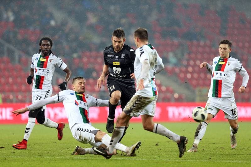 Football. Fortuna I Liga. GKS Tychy - GKS Katowice. 24.11.2018