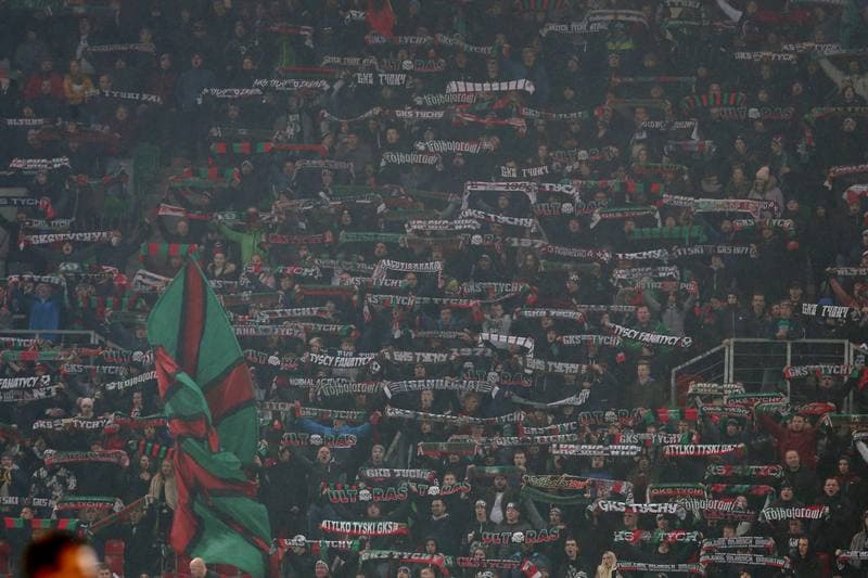 Football. Fortuna I Liga. GKS Tychy - GKS Katowice. 24.11.2018