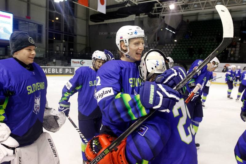 Ice Hockey. U20 World Championship Division 1B. Slovenia - Hungary. 12.12.2018