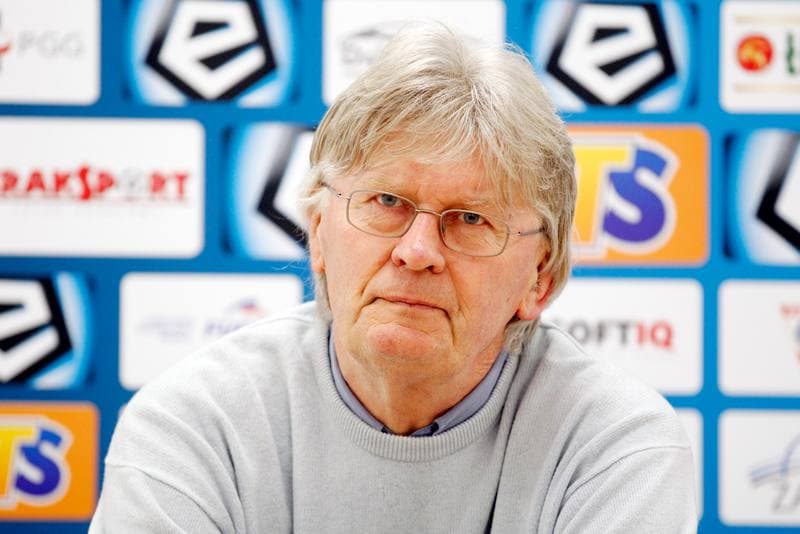 Football. Gornik Zabrze. Press Conference. 13.12.2018