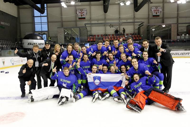 Ice Hockey. U20 World Championship Division I. Slovenia - Ukraine. 14.12.2018