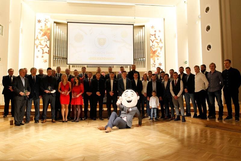 Football. GKS Katowice. Gala Zlote Buki. 17.12.2018
