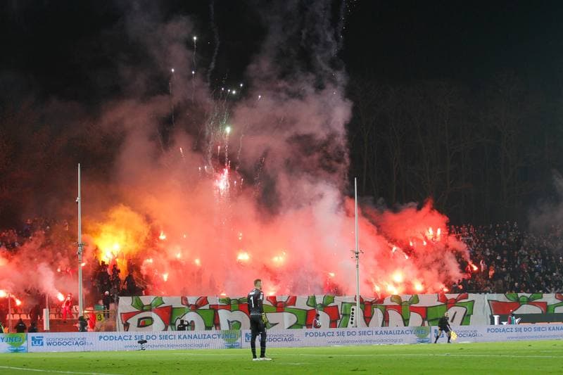 Football. Lotto Ekstraklasa. Zaglebie Sosnowiec - Legia Warsaw. 20.12.2018