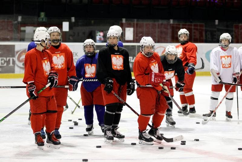 Ice Hockey. Poland national team. Training. 28.12.2018