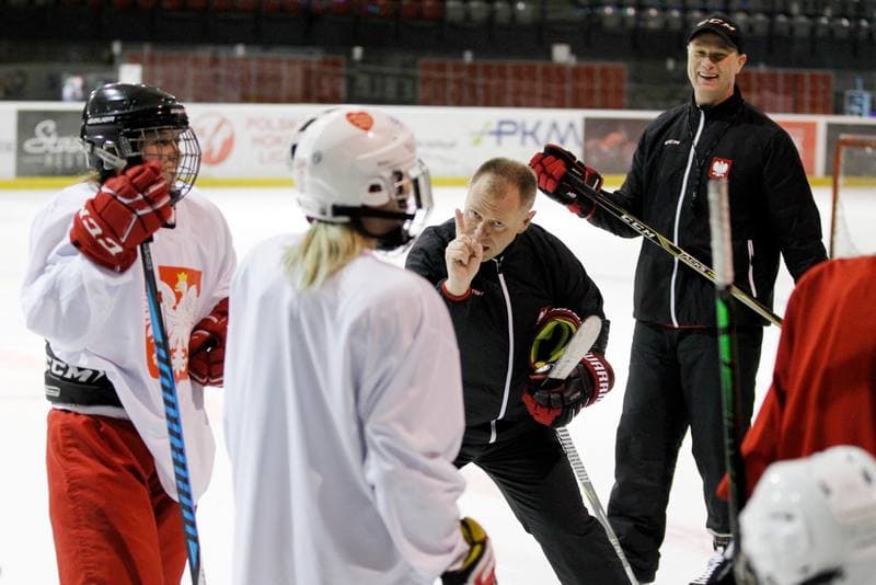 Ice Hockey. Poland national team. Training. 28.12.2018