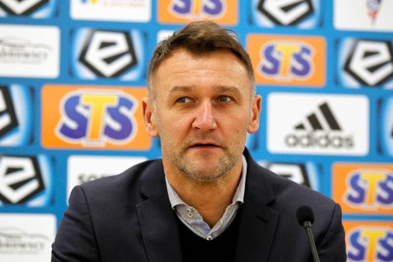 Football. Gornik Zabrze. Press Conference. 11.01.2019
