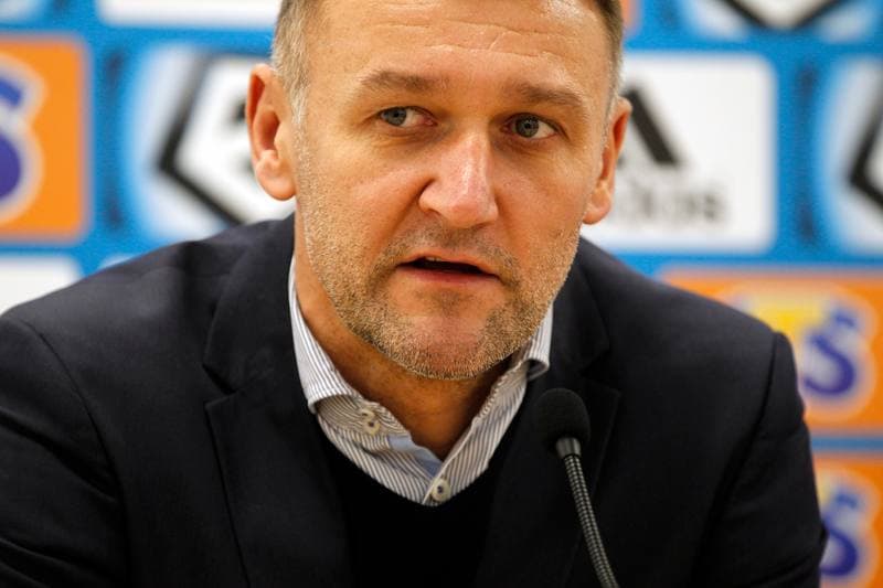 Football. Gornik Zabrze. Press Conference. 11.01.2019