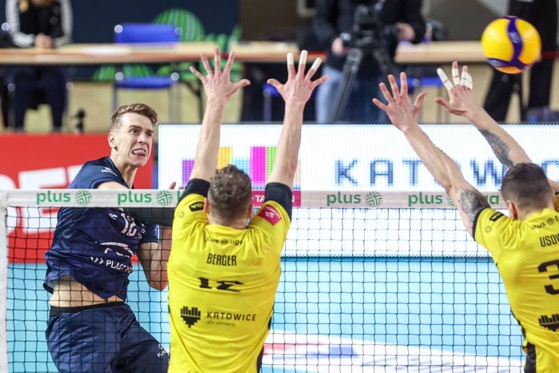 Volleyball. PlusLiga. GKS Katowice - Projekt Warszawa. 01.02.2025