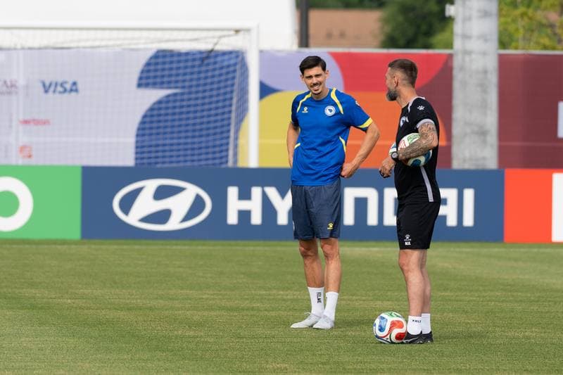 Football. World Cup 2026. Bosnia and Herzegovina. Training. 09.06.2026