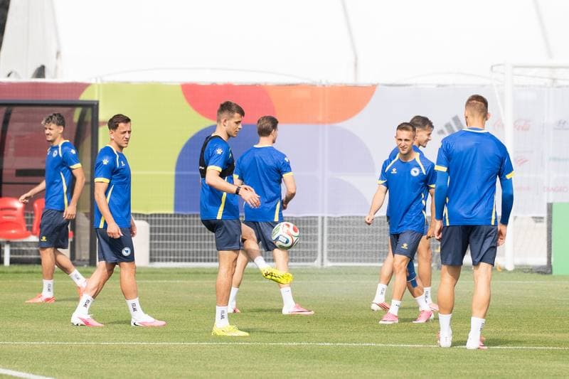 Football. World Cup 2026. Bosnia and Herzegovina. Training. 09.06.2026