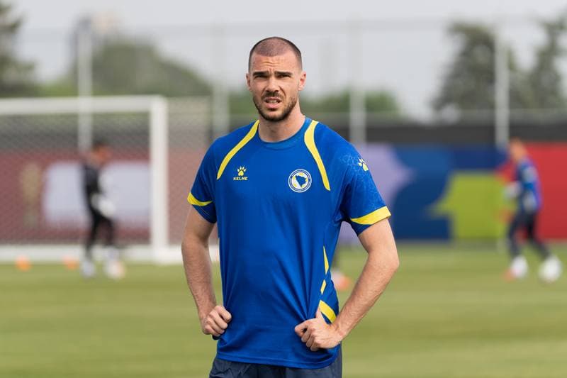 Football. World Cup 2026. Bosnia and Herzegovina. Training. 09.06.2026