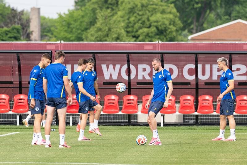 Football. World Cup 2026. Bosnia and Herzegovina. Training. 09.06.2026