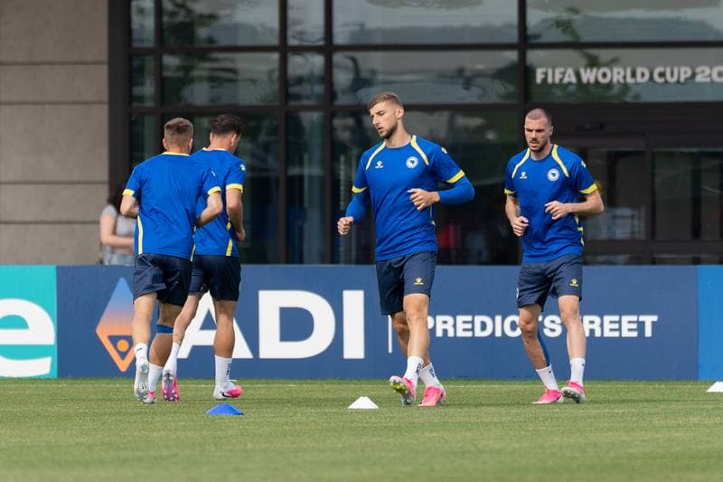 Football. World Cup 2026. Bosnia and Herzegovina. Training. 09.06.2026