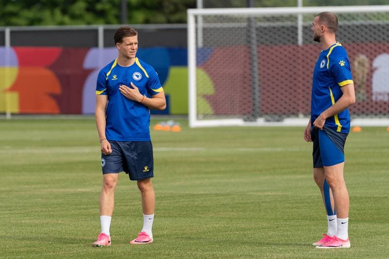 Football. World Cup 2026. Bosnia and Herzegovina. Training. 09.06.2026