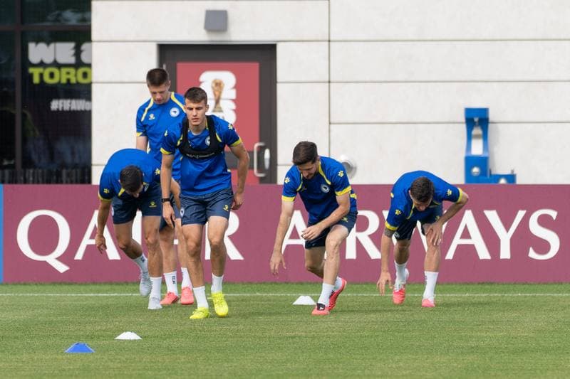 Football. World Cup 2026. Bosnia and Herzegovina. Training. 09.06.2026