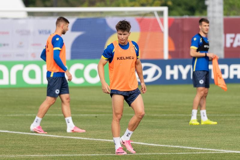 Football. World Cup 2026. Bosnia and Herzegovina. Training. 09.06.2026