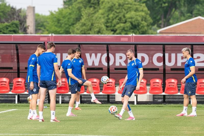 Football. World Cup 2026. Bosnia and Herzegovina. Training. 09.06.2026
