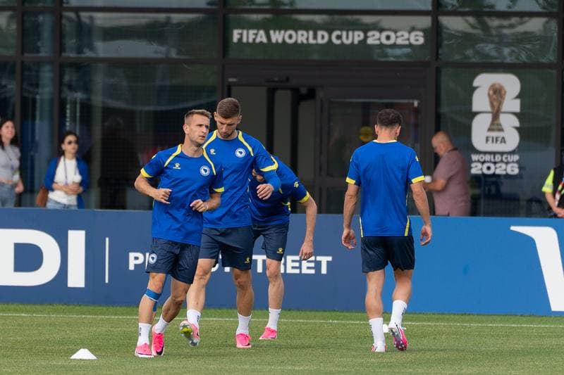 Football. World Cup 2026. Bosnia and Herzegovina. Training. 09.06.2026