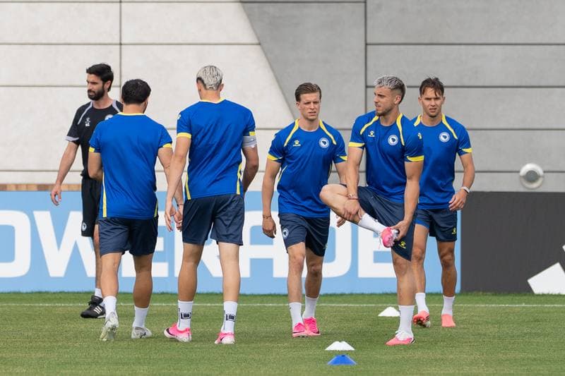 Football. World Cup 2026. Bosnia and Herzegovina. Training. 09.06.2026