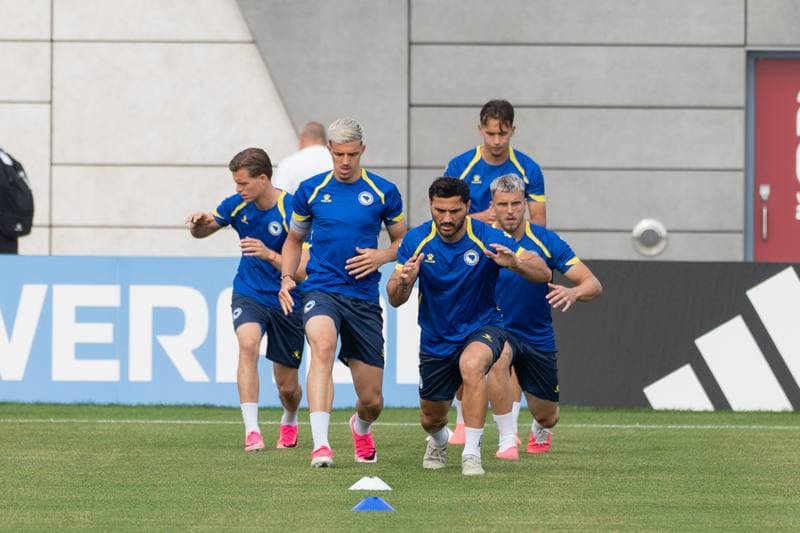 Football. World Cup 2026. Bosnia and Herzegovina. Training. 09.06.2026
