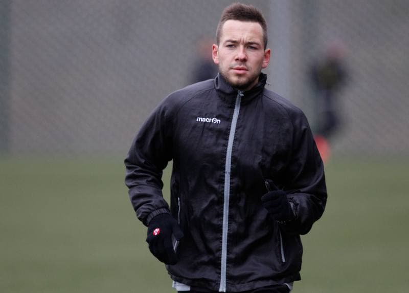 Football. GKS Katowice. Training. 19.01.2015