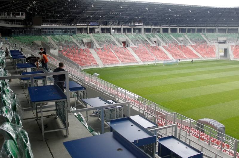 Football. Tychy. Press Conference. 15.07.2015