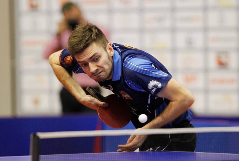 Table Tennis. Superliga. Polonia Bytom - PKS Kolping Frac Jaroslaw. 10.03.2016