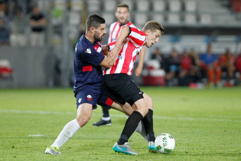 Football. UEFA Europa League. Cracovia Krakow - Shkendija Tetovo. 07.07.2016
