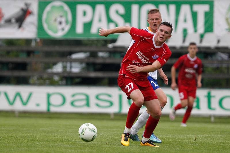 Football. Sparing. Podbeskidzie Bielsko-Biala - MFK Frydek Mistek. 13.07.2016