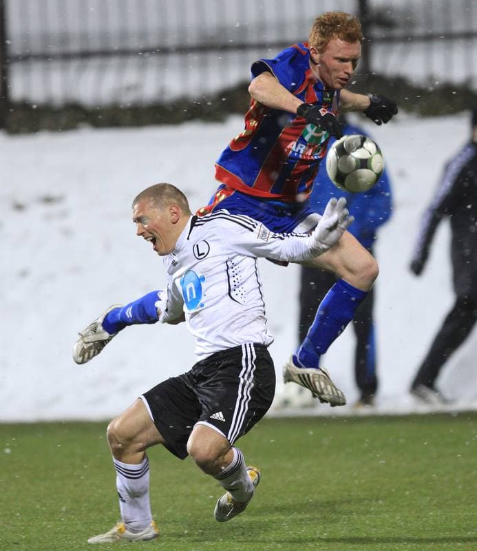 Football. Ekstraklasa. Polonia Bytom - Legia Warsaw. 26.11.2010