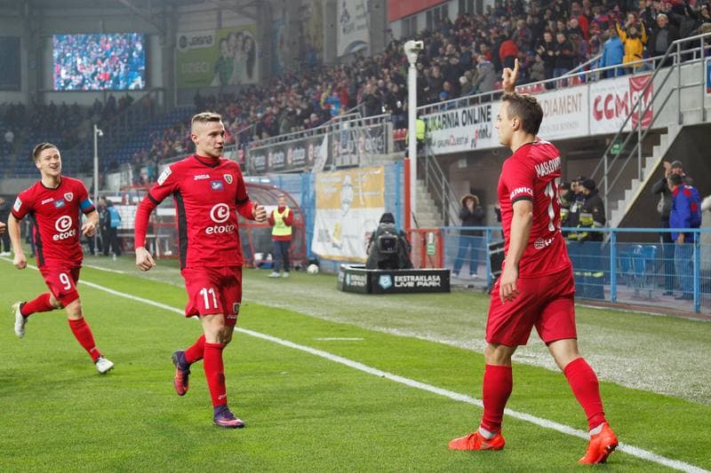 Football. Lotto Ekstraklasa. Piast Gliwice - Bruk-Bet Termalica Nieciecza. 28.10.2016