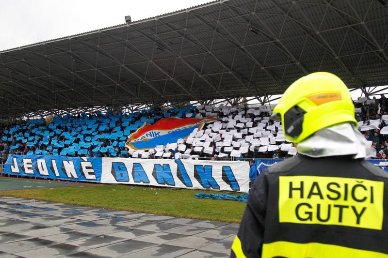 Football. Fortuna Narodni Liga. FK Fotbal Trinec - Banik Ostrava. 19.11.2016