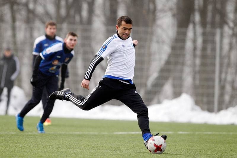Football. Sparing. Ruch Chorzow - Odra Opole. 21.01.2017